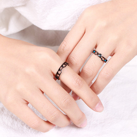 Anillo de Plata Esterlina para Parejas - Image 12