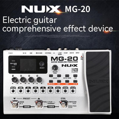 Procesador de Efectos para Guitarra Eléctrica MG-20