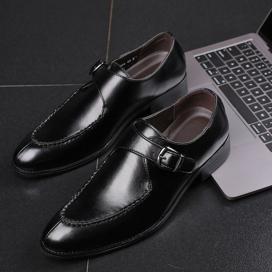 Zapatos Formales de Cuero con Refuerzo en la Punta - Estilo Británico - Image 9