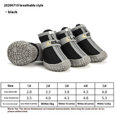 Botines Protectores para Perros: Impermeables, Antideslizantes y Transpirables - Image 4