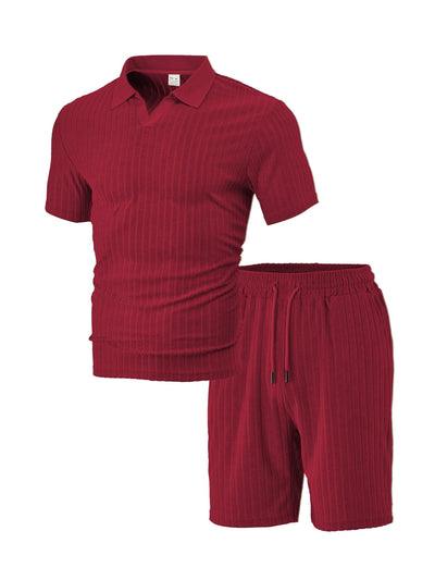 Conjunto Deportivo Casual Hombre Tela Transpirable Cuello Redondo - Image 24