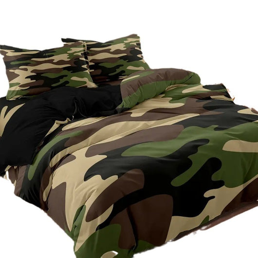 Juego de Edredón y Almohadas Estampado Textura Pelaje Animal - Image 13