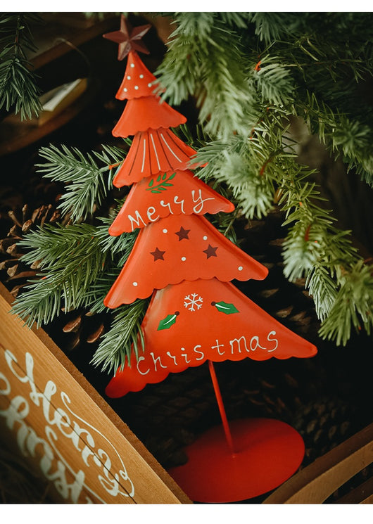 Árbol de Navidad de Metal para Ventana - Adorno Decorativo del Hogar - Image 21
