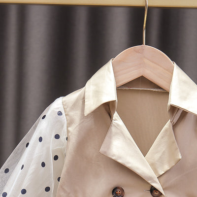 Gabardina Ligera de Largo Medio para Niñas - Image 5