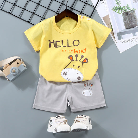 Traje Corto de Algodón para Niño - Perfecto para el Verano - Image 18