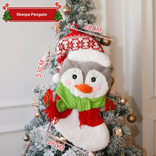 Medias Navideñas Decorativas - Juego de Tamaños Grande, Mediano y Pequeño - Image 14