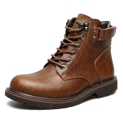 Botas de Cuero Casuales Mid-cut para Hombre - Image 12