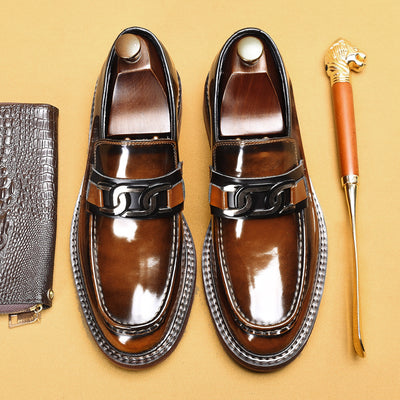 Mocasines Ejecutivos con Hebilla Horsebit Estilo Británico - Image 2