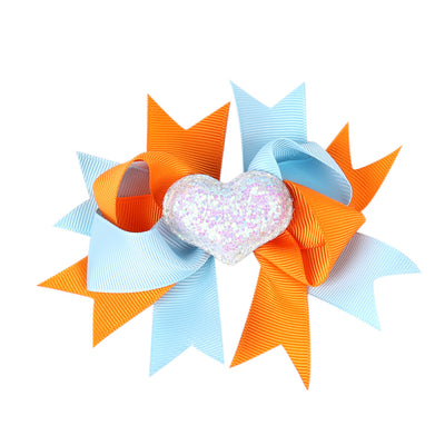 Pasador de Moño Infantil Multicapa con Detalle de Amor - Image 13