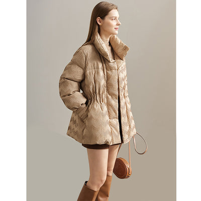 Chaqueta Acolchada Mujer Cuello Alto con Grafeno Tecnológico Negro - Image 6