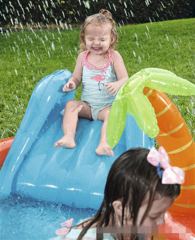 Piscina Inflable Volcán para Niños con Juegos Acuáticos - Image 5
