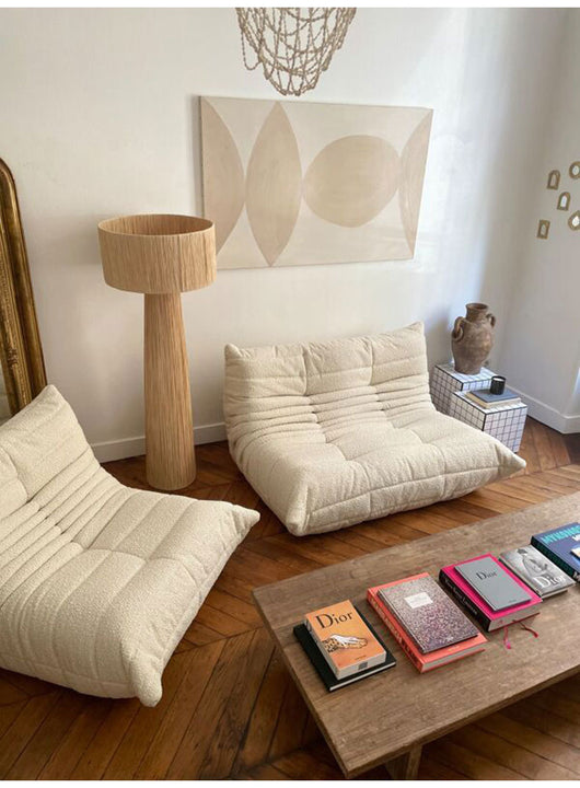 Lámpara de Mesita Retro Tejida a Mano en Ratán para Dormitorio - Image 21