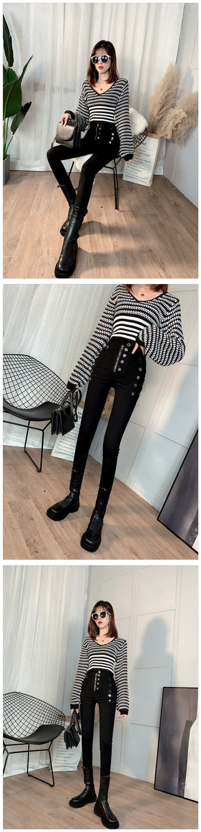 Leggings Moldeadores de Cintura Alta Velvet Premium - Image 10