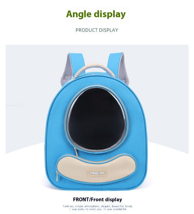 Mochila Transportadora Respirable para Mascotas - Gran Capacidad Cápsula Espacial - Image 13