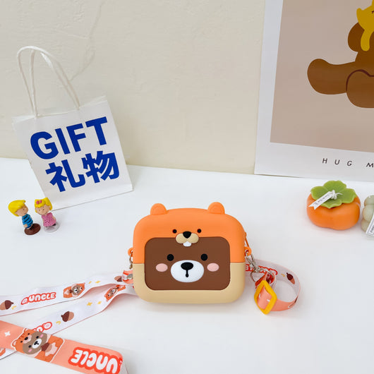 Bolsa Crossbody de Silicona Mini Adorable para Niños - Image 12