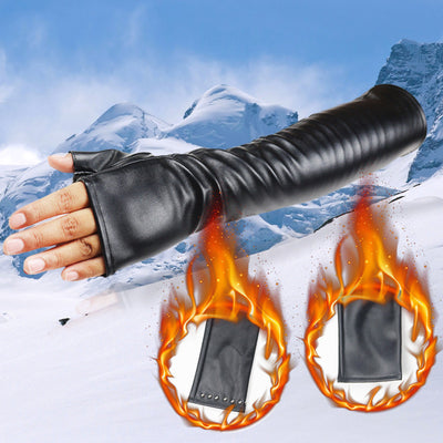 Guantes de Cuero PU Táctiles para Otoño e Invierno - Calidez y Conectividad - Image 2