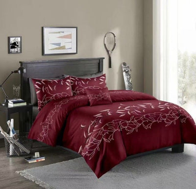 Juego de Cama Tres Piezas Negro Liso Premium - Image 10