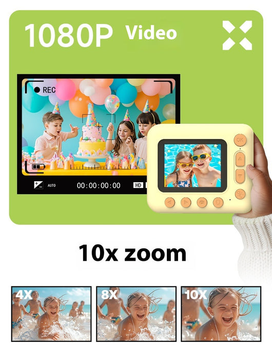 Cámara Instantánea de Fotos y Videos HD con Impresión Inmediata - Image 12