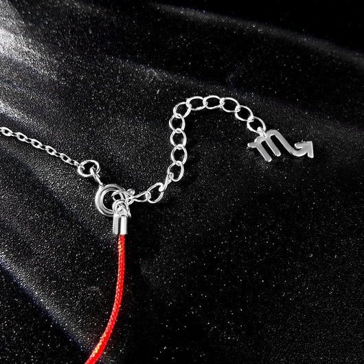 Pulsera Plata 925 Constelación Escorpio Esmeralda - Diseño Original - Image 4