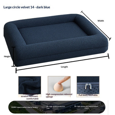 Cama Sofá para Perros Extragruesa Desmontable y Lavable, Todo Clima - Image 4