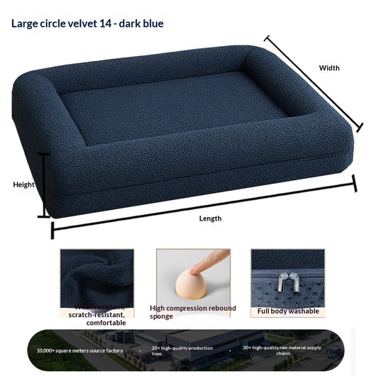 Cama Sofá para Perros Extragruesa Desmontable y Lavable, Todo Clima - Image 4