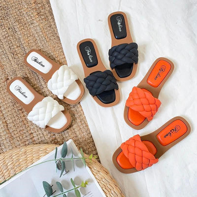 Sandalias Tejidas de Moda para Mujer - Comodidad de Verano - Image 2