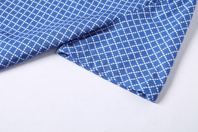 Camisa Casual de Cuadros Clásicos con Forro Diamante para Hombre - Image 4