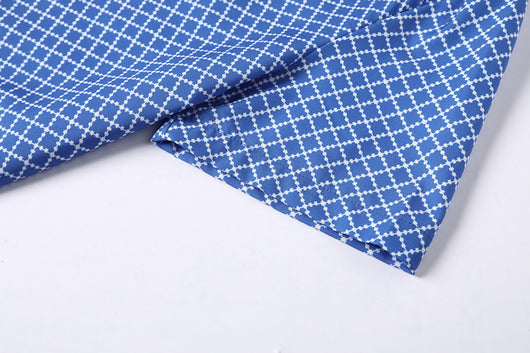 Camisa Casual de Cuadros Clásicos con Forro Diamante para Hombre - Image 4