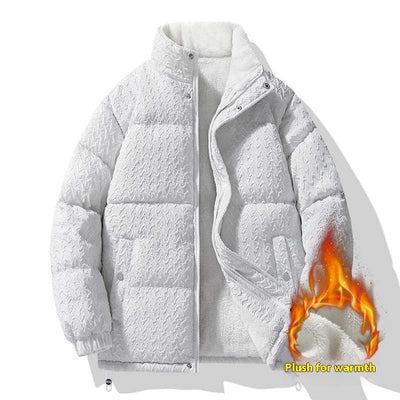 Abrigo Acolchado Yurong de Algodón Grueso - Estilo Casual Trendy - Image 3