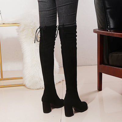 Botas Elásticas de Tacón Alto para Otoño - Image 5