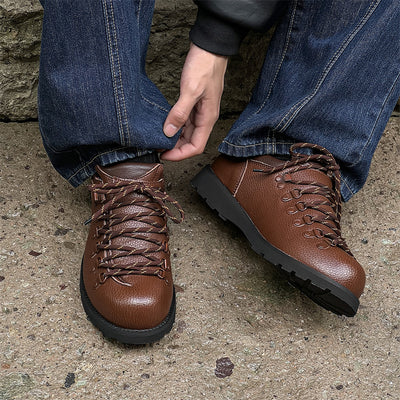 Zapatos de Cuero Británicos para Hombre - Estilo Moderno y Atrevido - Image 10