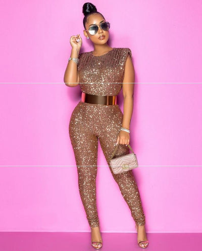 Jumpsuit de Fiesta Talla Grande para Mujer - Romper Elegante - Image 4
