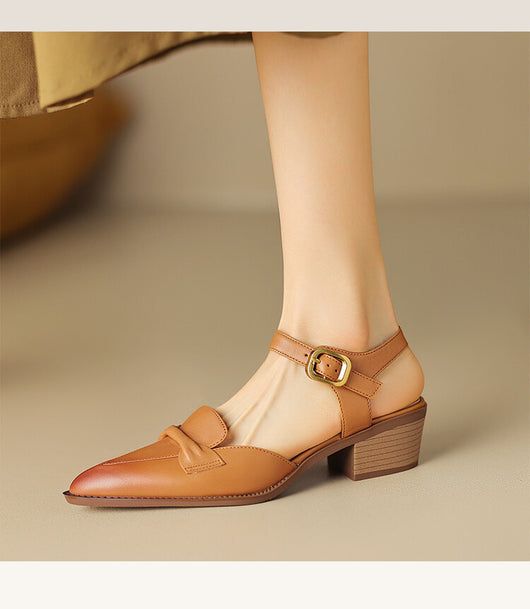 Sandalias Elegantes con Moño y Punta Afilada - Image 9