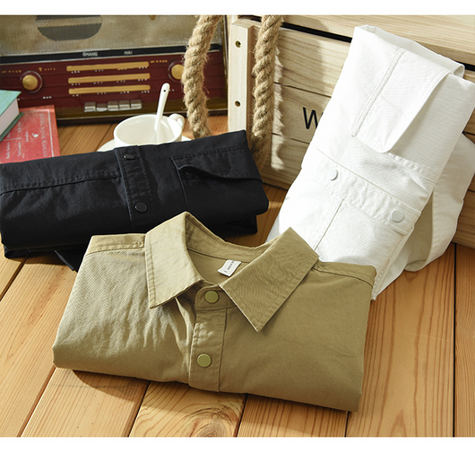Camisa Casual Suelta para Hombre - Image 10