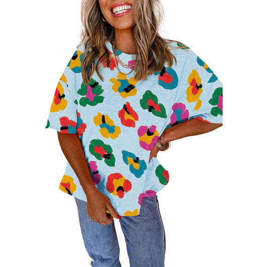 Blusa Colorblock de Manga Corta - Image 7