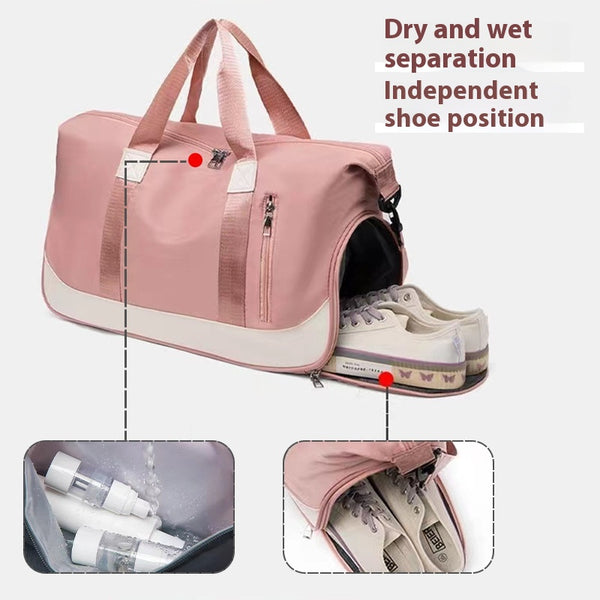 Bolsa Crossbody Multifuncional para Yoga con Asa Convertible