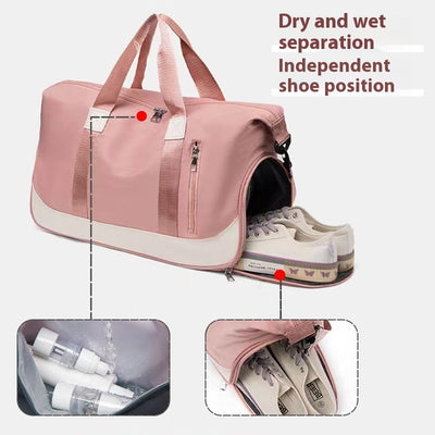 Bolsa Crossbody Multifuncional para Yoga con Asa Convertible - Image 2