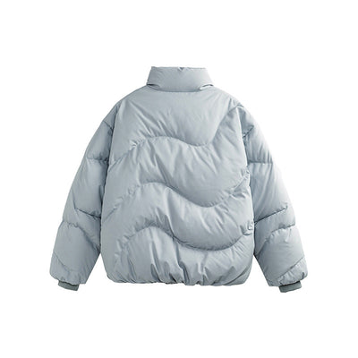 Chaqueta Acolchada Minimalista de Plumón Japonesa - Image 3