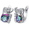 Elephant Gem Set Colorful Jewelry Earrings