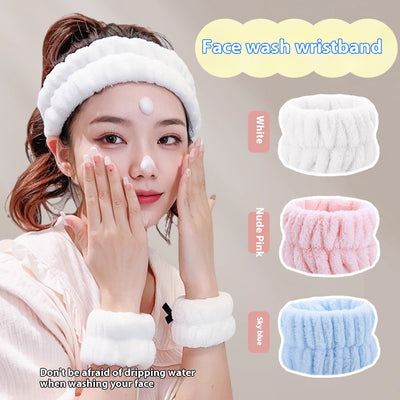 Set de Bandas para Cabello y Muñequera Deportiva