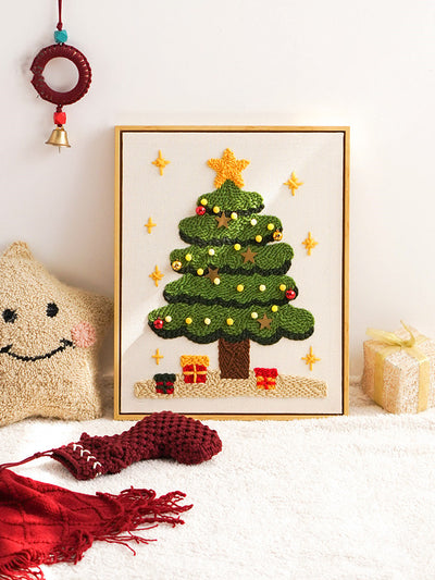 Kit de Bordado Navideño con Sello Ruso - Paquete DIY para Bordado a Mano - Image 10