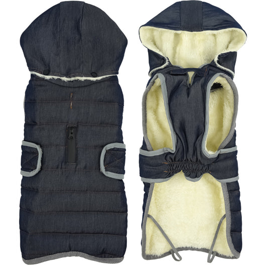 Ropa Impermeable para Perros con Capucha Desprendible - Diseño Camuflaje - Image 3