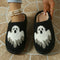 Pantuflas con Fantasma para Halloween