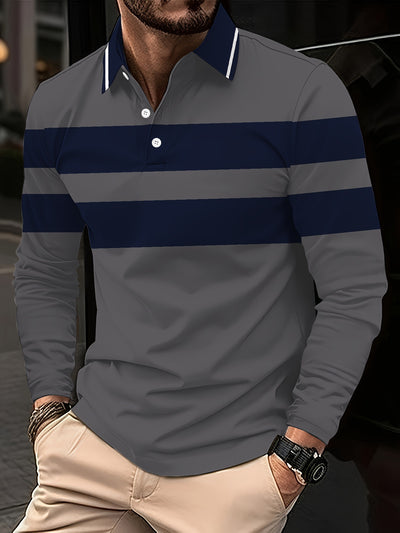 Camisa Casual Slim Fit con Estampado 3D y Cuello Solapa - Image 7