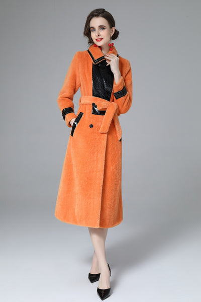 Blazer Slim Fit para Mujer con Cinturón y Cuello Estructurado - Image 23
