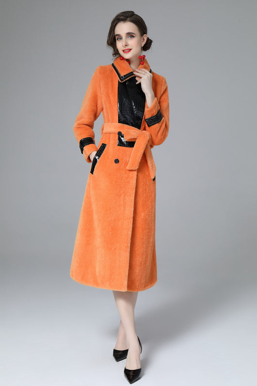 Blazer Slim Fit para Mujer con Cinturón y Cuello Estructurado - Image 23
