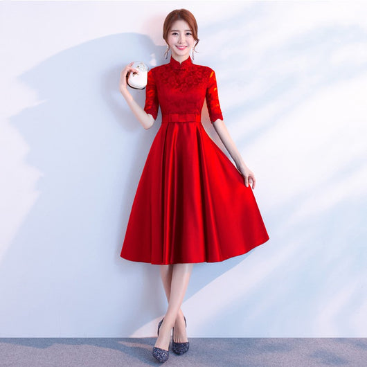 Vestido Largo Elegante de Manga Larga Negro para Eventos Corporativos