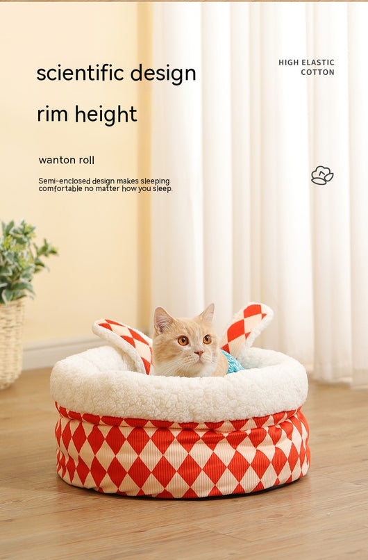 Cama Cálida para Mascotas Circo - Uso Cuatro Estaciones - Image 8