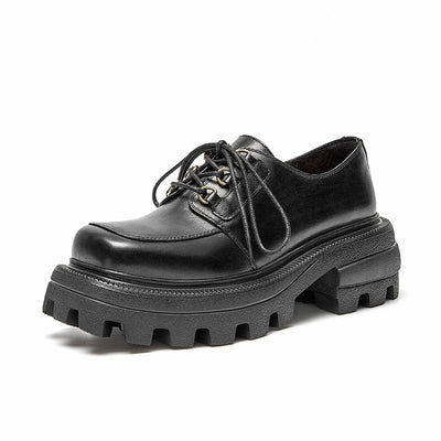 Zapatos de Plataforma con Tacón Grueso y Punta Cuadrada para Mujer - Image 16