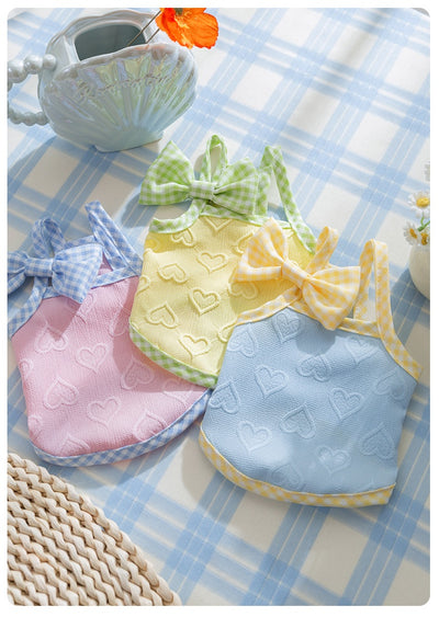Chaleco Arnés con Moño y Textura Alivio Cardíaco para Perros Pequeños - Image 10